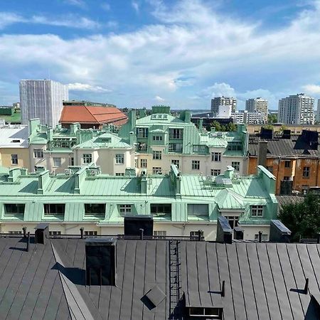 Studio Apartment, View Over The Roofs For The Sunrise Helsingfors Eksteriør bilde